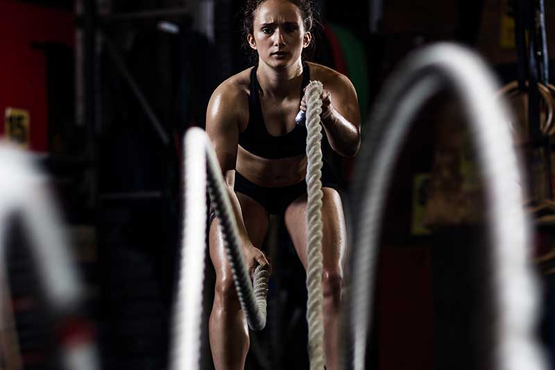 Gym 115 Female Ropes