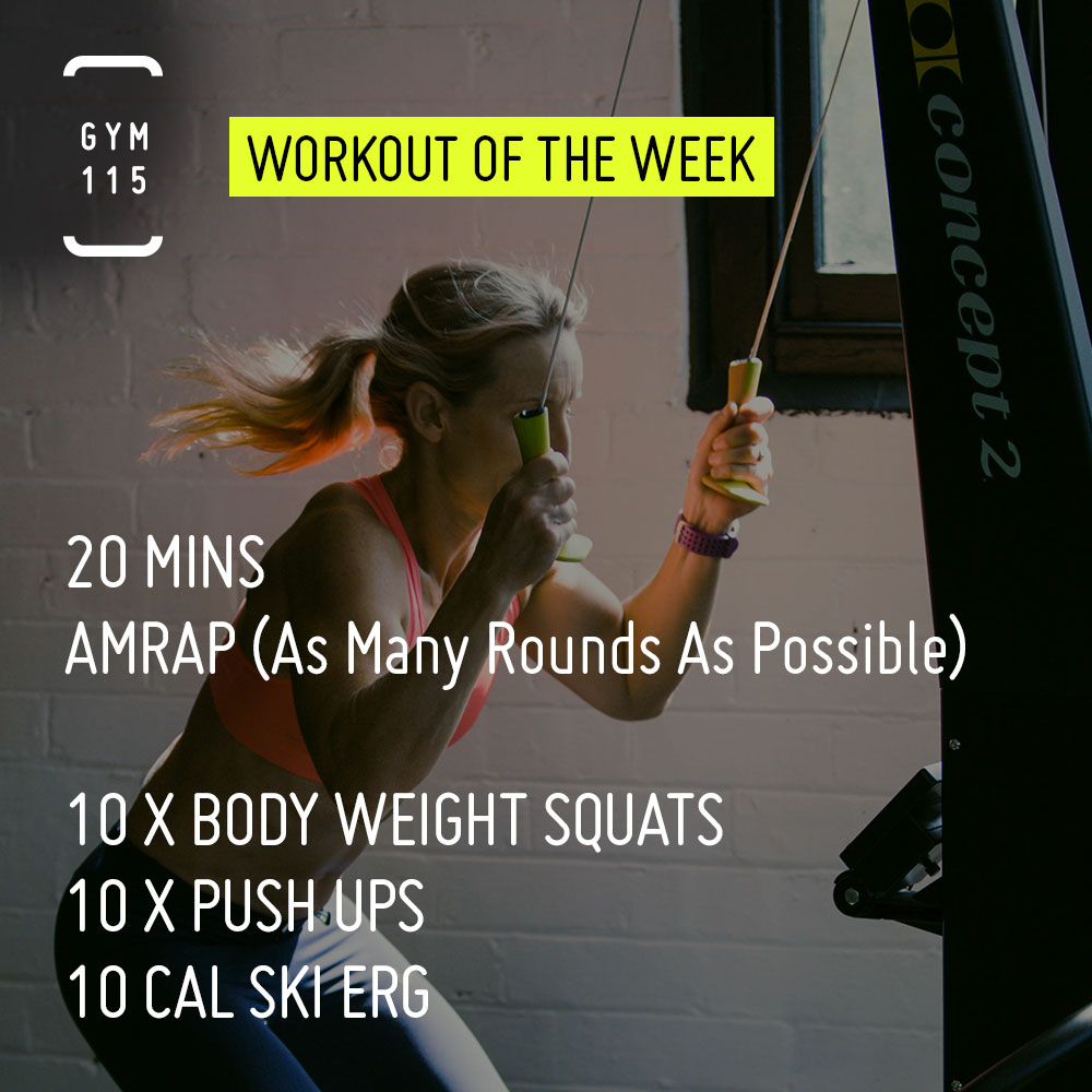 Workout Of The Week